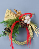 【12月中旬～順次発送】慶びを編む、赤い水引のお正月飾り