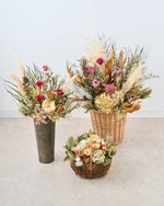 置いて飾れる、フローリストおまかせのドライフラワーアレンジメント
