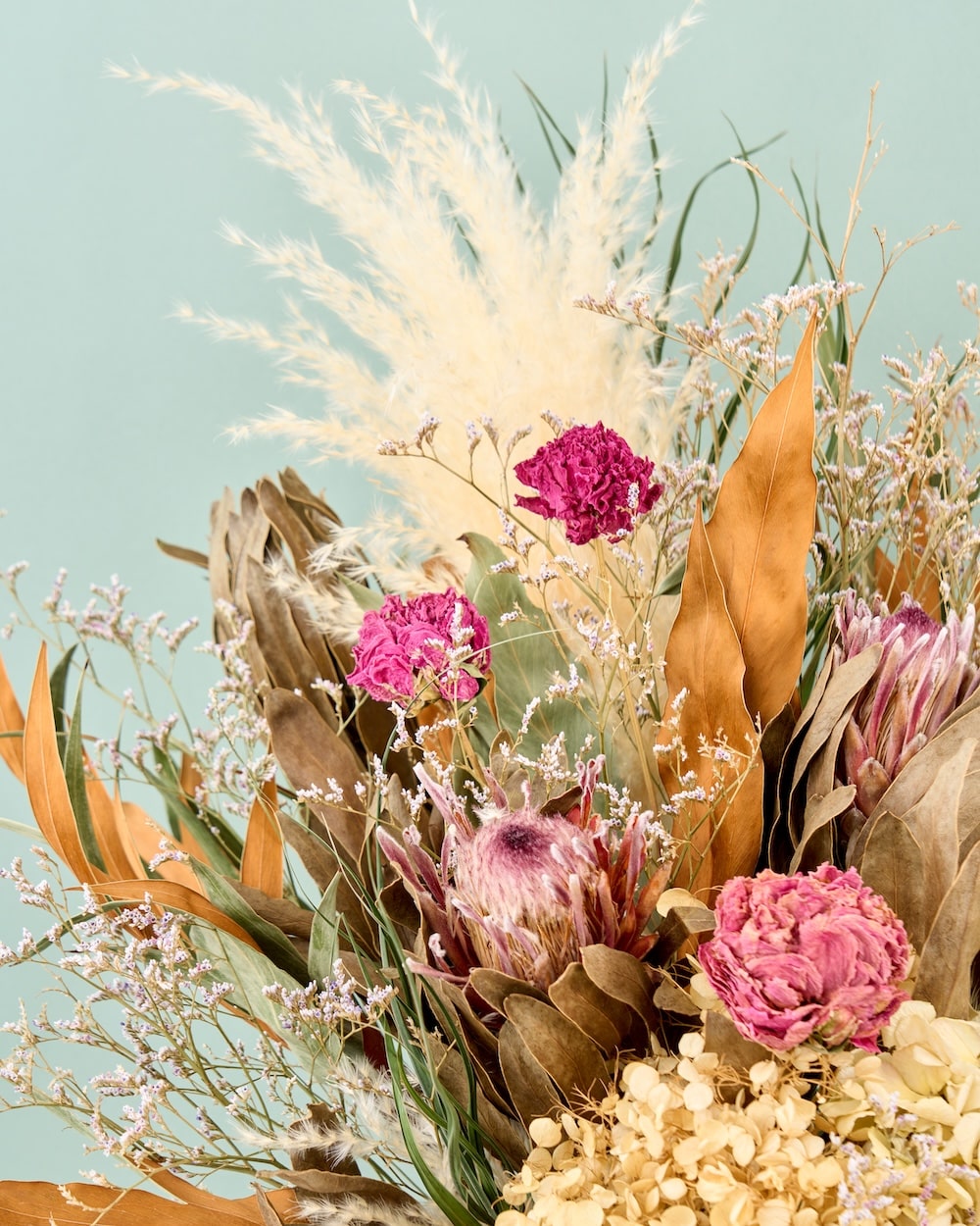 置いて飾れる、フローリストおまかせのドライフラワーアレンジメント