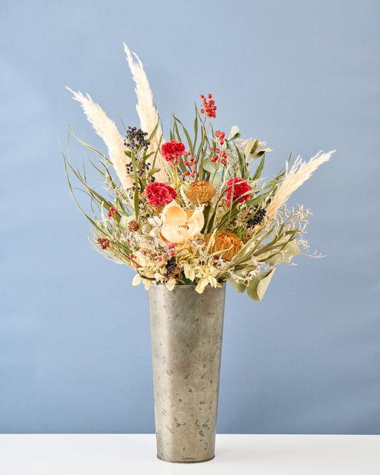 置いて飾れる、フローリストおまかせのドライフラワーアレンジメント