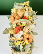 置いて飾れる、フローリストおまかせのドライフラワーアレンジメント
