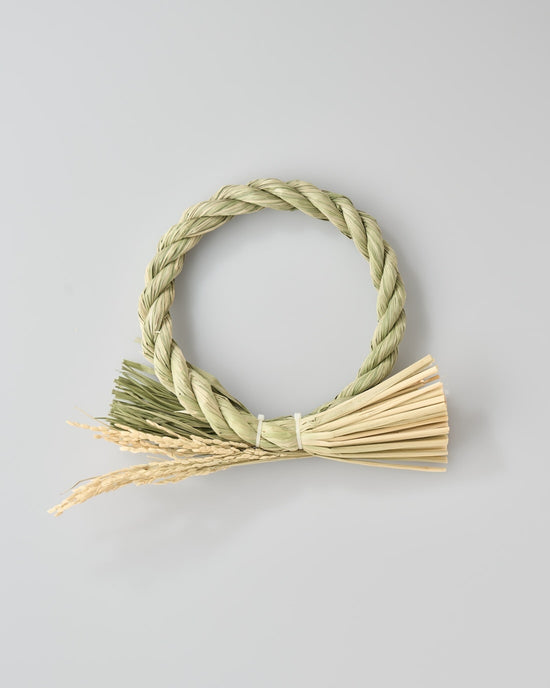 ［雑貨］つくる、お正月。南魚沼産稲わらの迎春しめ縄