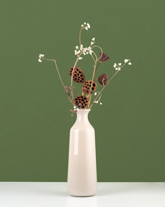 飾るだけでサマになるドライフラワーセット（ナンキンハゼ・ハス）