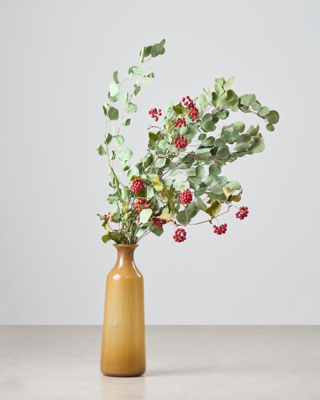 BIGサイズ】飾るだけでサマになるドライフラワーセット（サンキライ