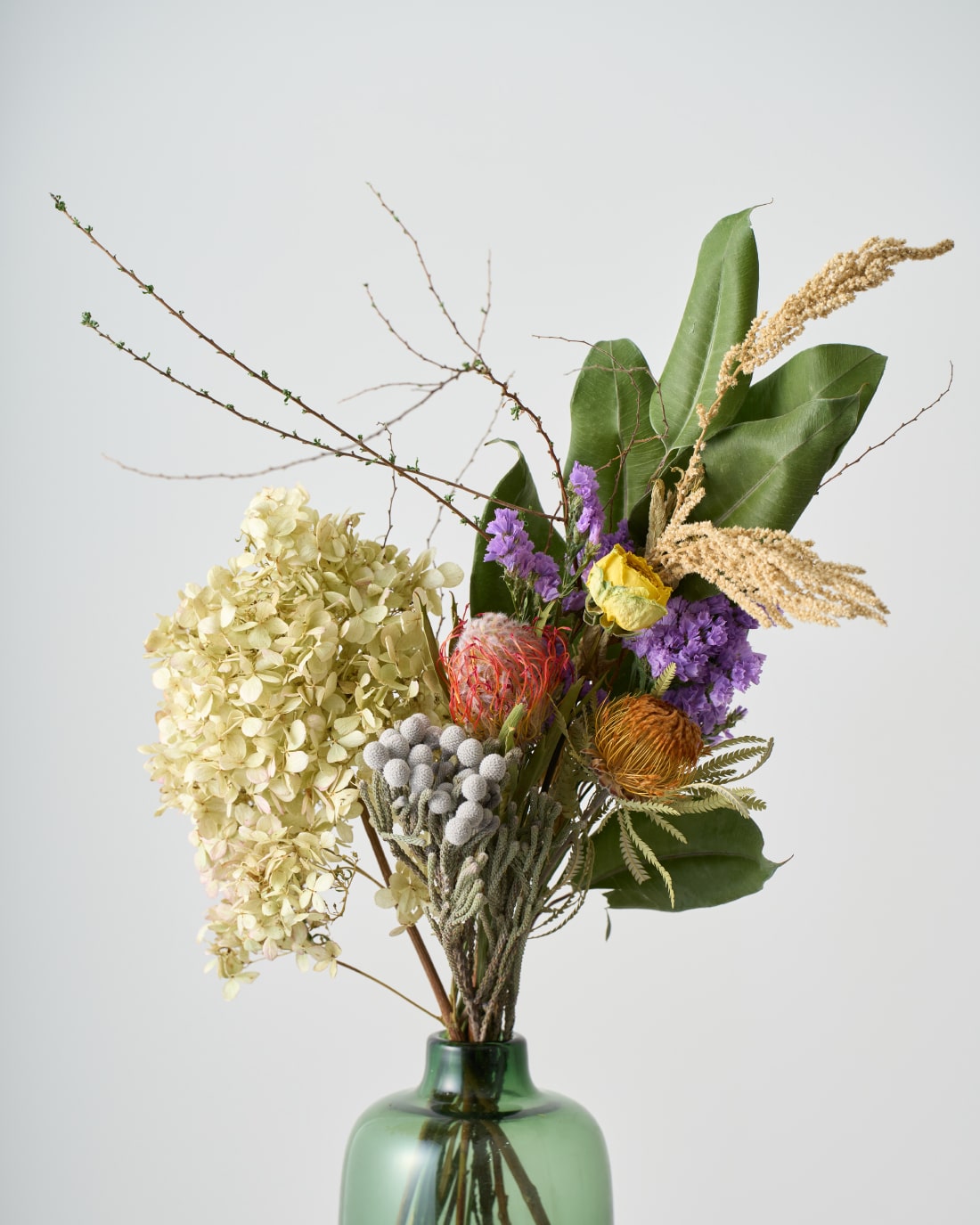 新しい私のための、花支度のブーケ 商品ページ - 土と風の植物園