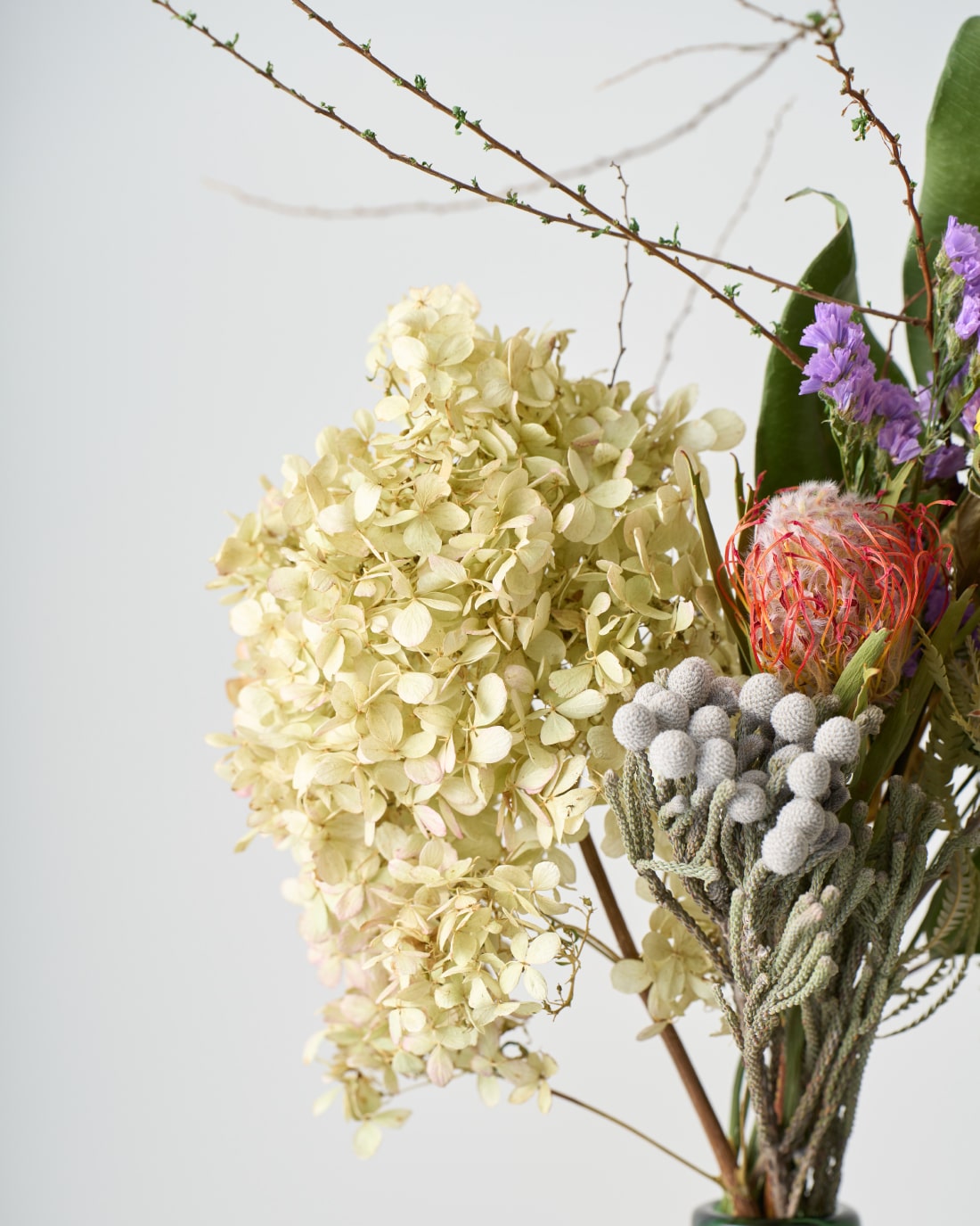 新しい私のための、花支度のブーケ 商品ページ - 土と風の植物園