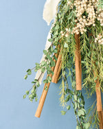 ＜スパイシー・ラテ＞シナモン・ティーツリー・ユーカリのスワッグ