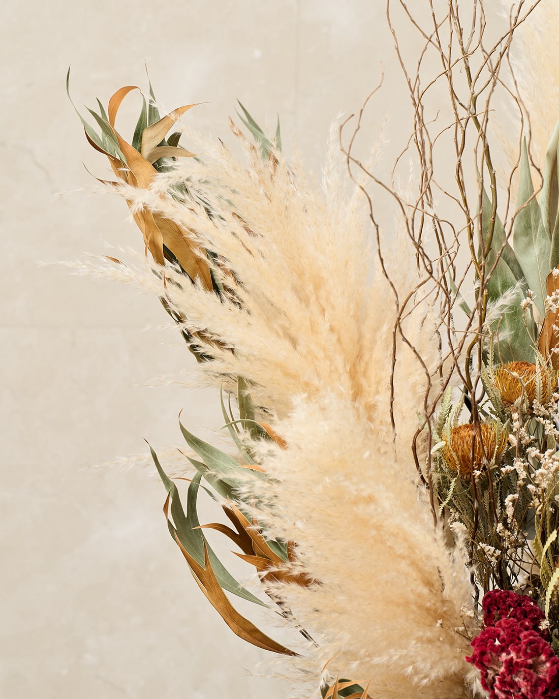 【法人向け 立て札付】企業様のこれからの時間に寄り添う、ドライフラワーの祝花｜フローリストおまかせ　