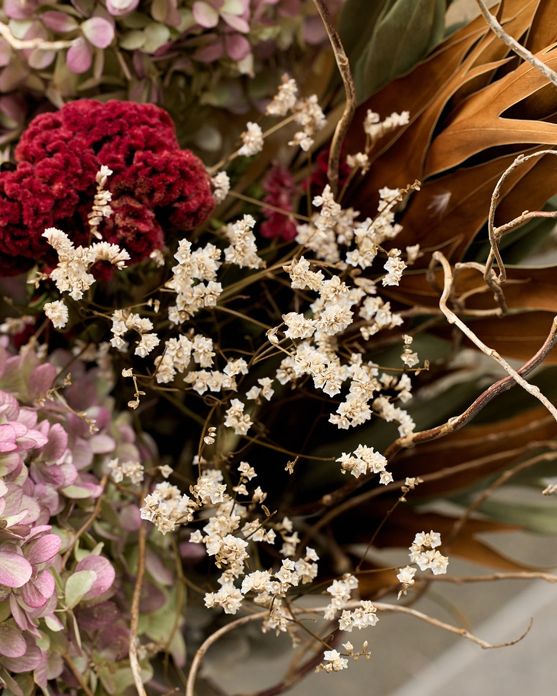 【法人向け 立て札付】企業様のこれからの時間に寄り添う、ドライフラワーの祝花｜フローリストおまかせ　