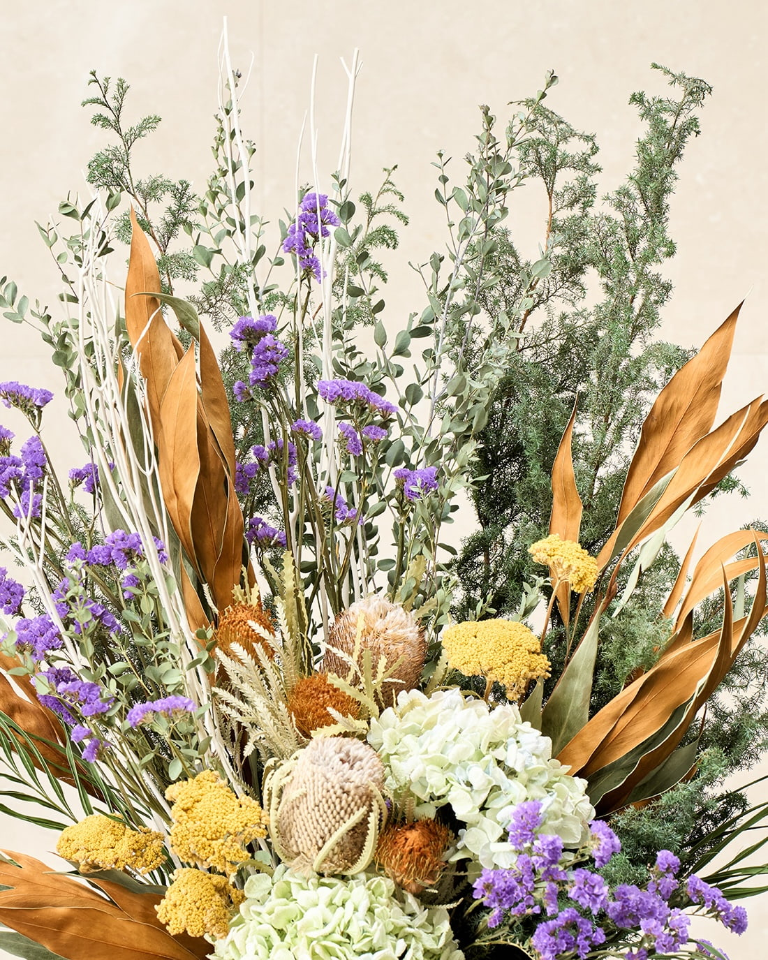 【法人向け 立て札付】企業様のこれからの時間に寄り添う、ドライフラワーの祝花｜フローリストおまかせ　