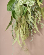 ＜シー・ユー・トゥモロー＞紫陽花とユーカリのスワッグ