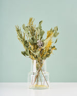 ［フラワーベース］口が広くて活けやすい、リューズガラスの花びん（ロケート）