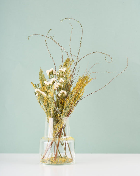 飾るだけでサマになるドライフラワーセット（ミモザ）