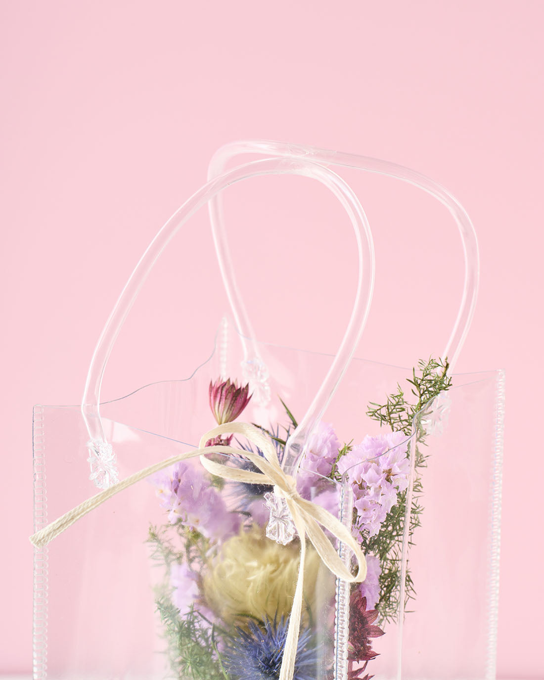 想いをはこぶ、母の日のドライフラワー&花びんセット＜凪のまなざし＞