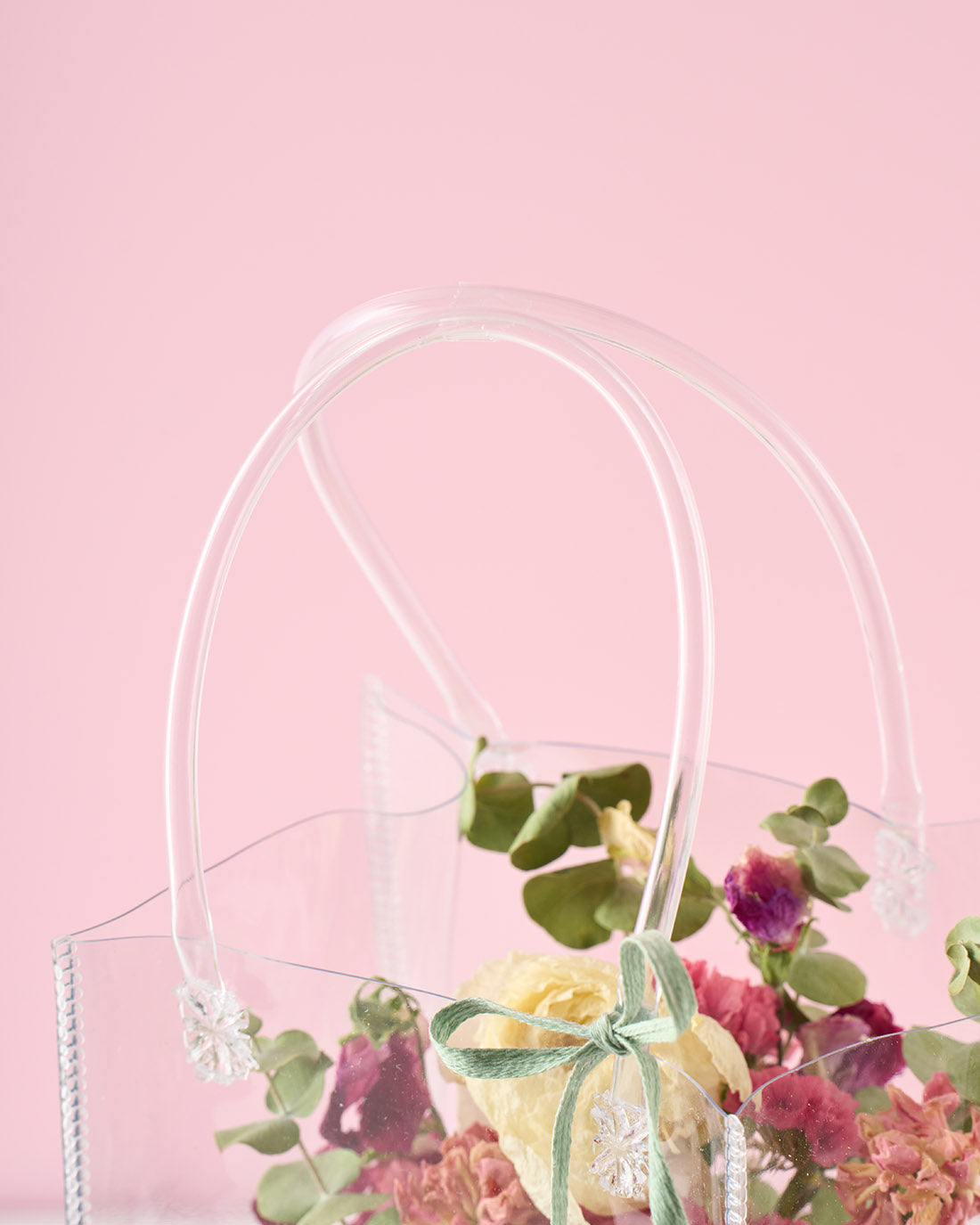 想いをはこぶ、母の日のドライフラワー&花びんセット＜心のゆりかご＞