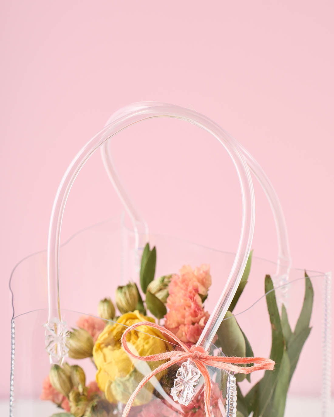 想いをはこぶ、母の日のドライフラワー&花びんセット＜ほどける時間＞