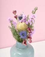 想いをはこぶ、母の日のドライフラワー&花びんセット＜凪のまなざし＞