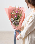 色褪せない思い出を贈る、母の日スワッグと花びんセット＜夢ごこち＞