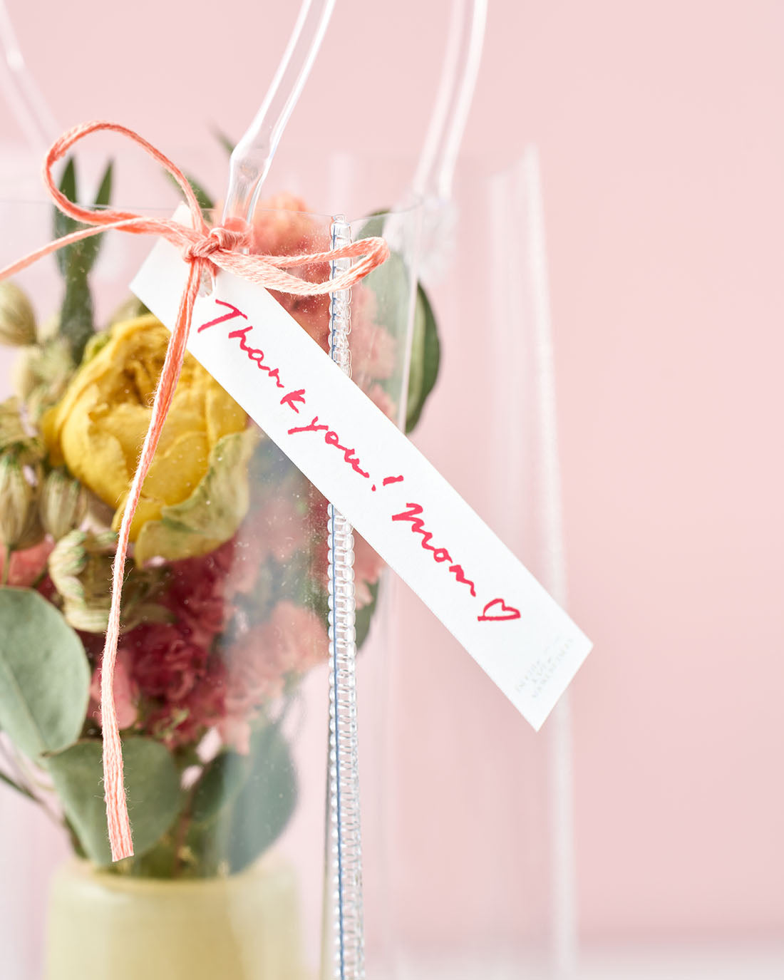 想いをはこぶ、母の日のドライフラワー&花びんセット＜ほどける時間＞
