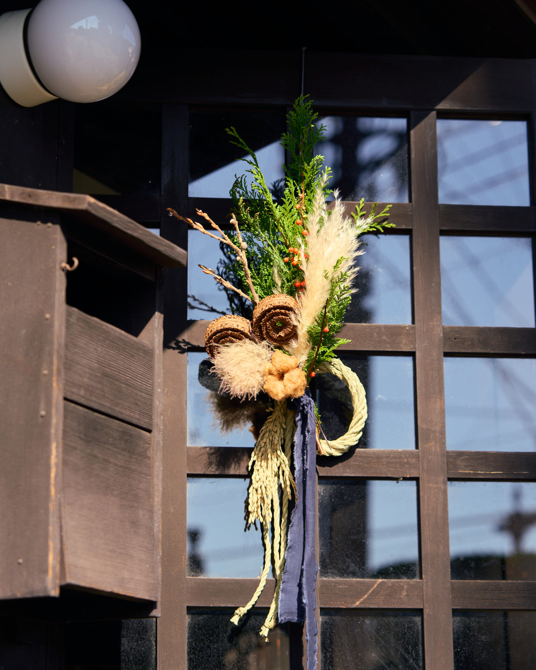 【11/10～順次発送】クリスマスからお正月まで。季節をつなぐ2wayスワッグ