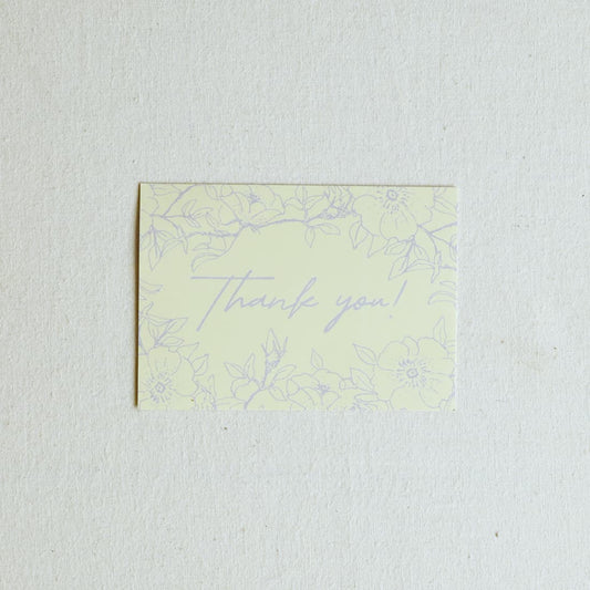 ［メッセージカード］Thankyou／開店祝／無地