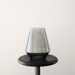 ［フラワーベース］ビッグガラスベース クリスタル グレー