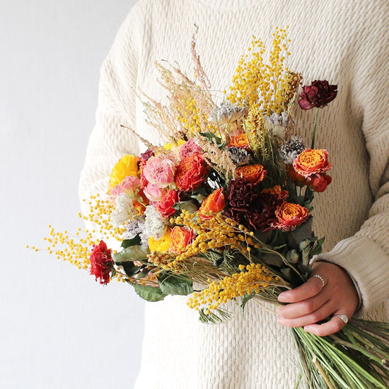 ＜春まんかい＞ドライフラワーのスペシャルブーケ