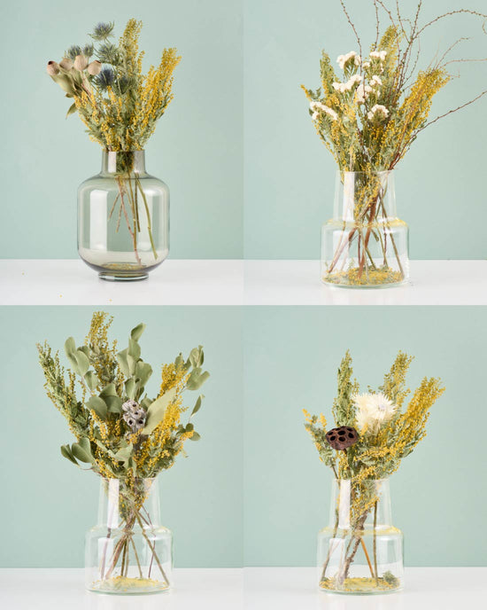 飾るだけでサマになるドライフラワーセット（ミモザ）