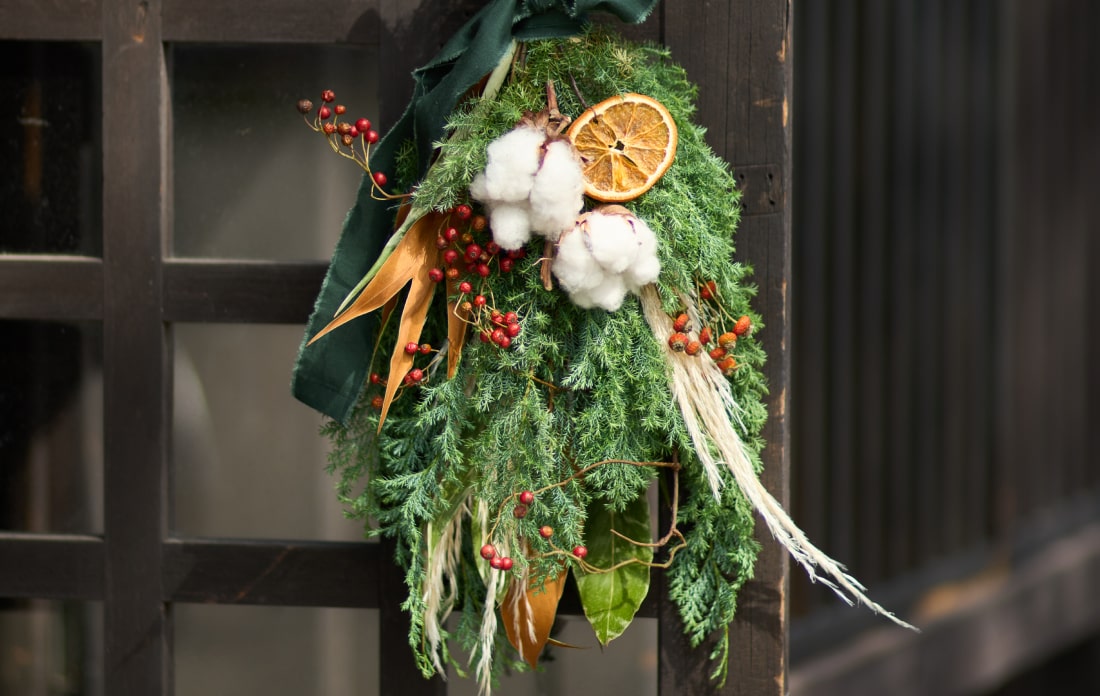 ドライフラワー・スワッグ専門店｜土と風の植物園