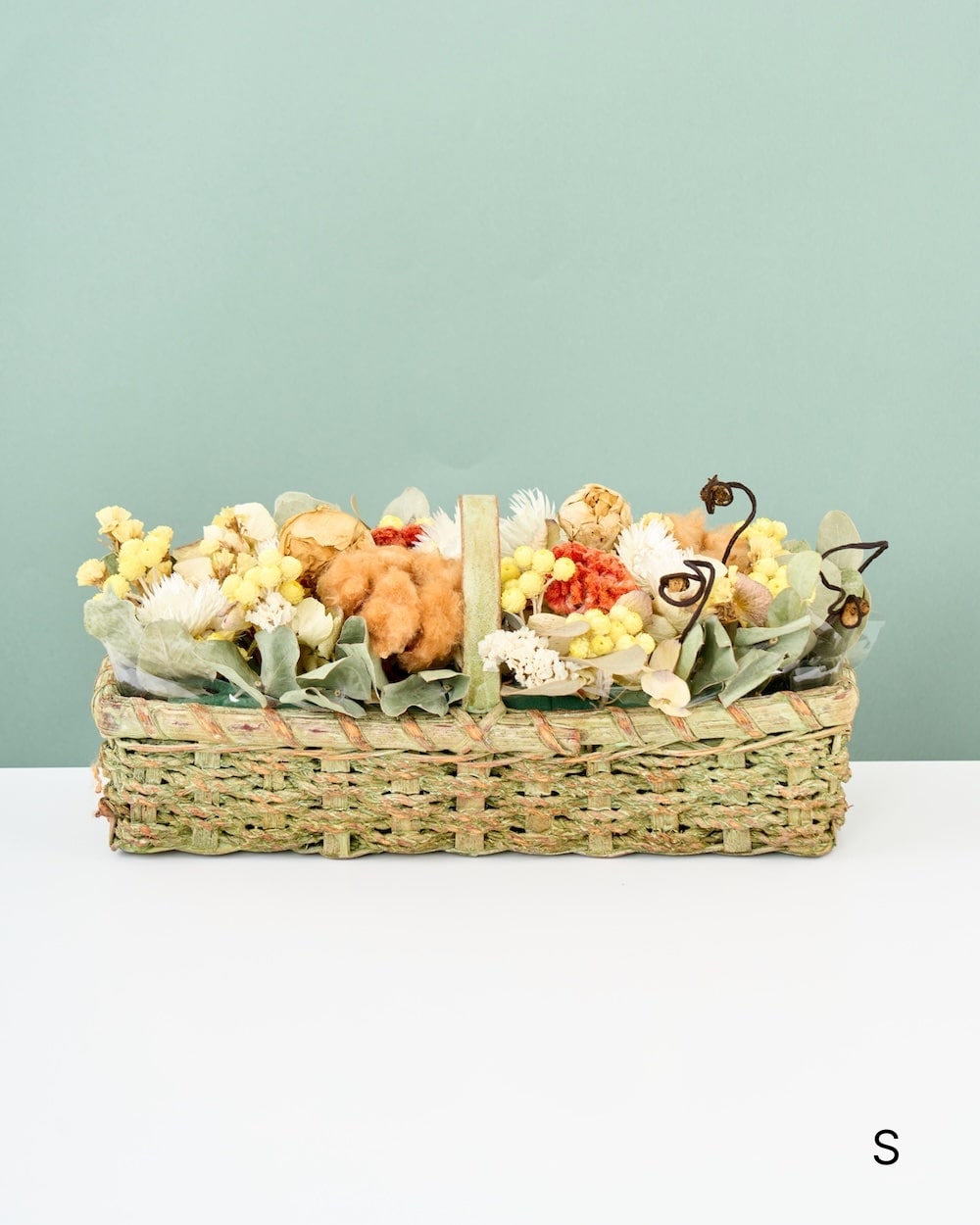 置いて飾れる、フローリストおまかせのドライフラワーアレンジメント