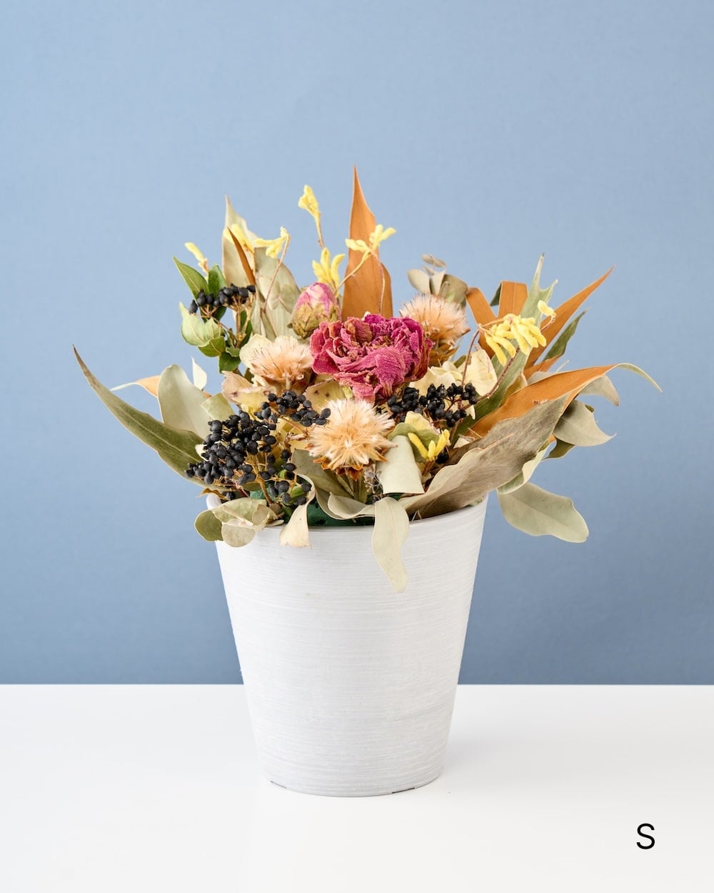 置いて飾れる、フローリストおまかせのドライフラワーアレンジメント