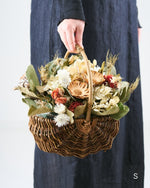 置いて飾れる、フローリストおまかせのドライフラワーアレンジメント