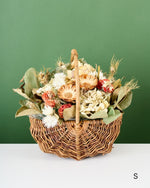 置いて飾れる、フローリストおまかせのドライフラワーアレンジメント