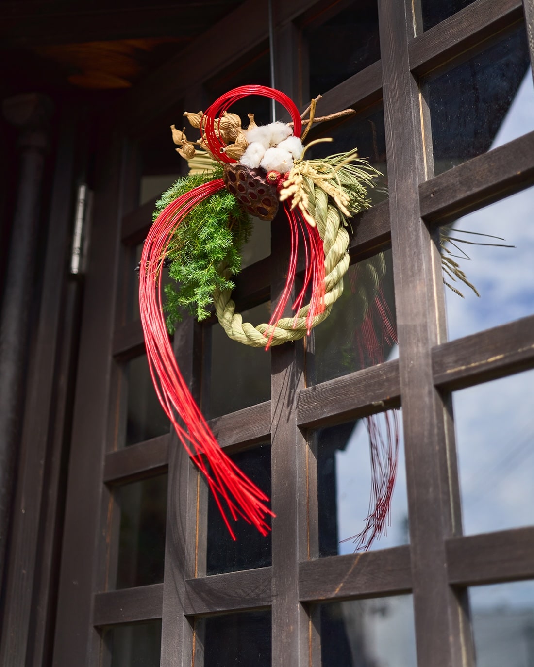 【12月中旬～順次発送】慶びを編む、赤い水引のお正月飾り