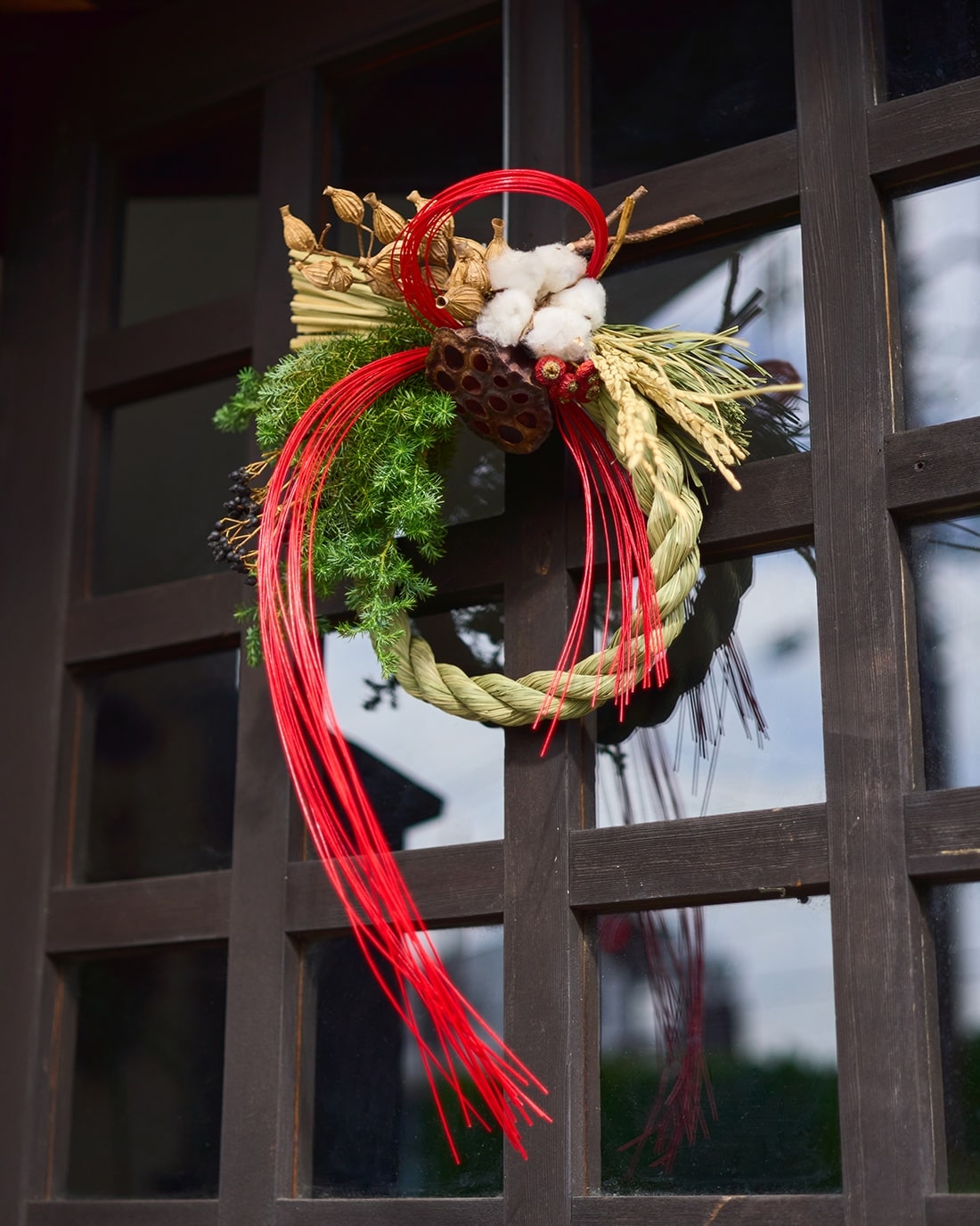【12月中旬～順次発送】慶びを編む、赤い水引のお正月飾り