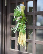 【12/10まで！セットでお得】年末年始をゆたかに過ごす、クリスマスリースとお正月飾りのセット A