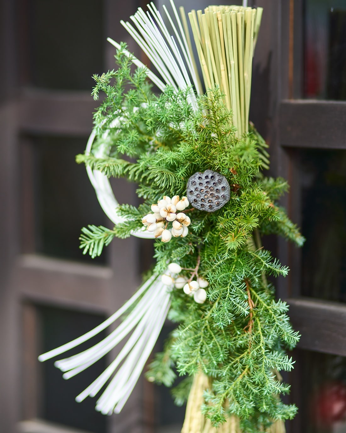 【12月中旬～順次発送】実りを結ぶ、千歳緑のお正月飾り