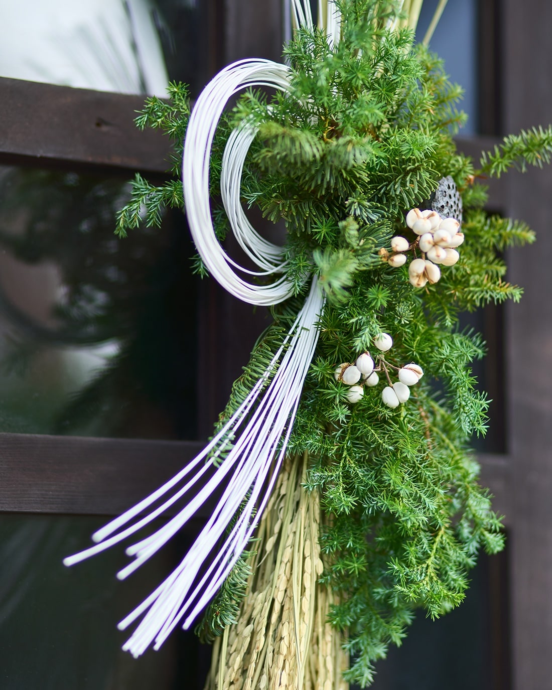 【12月中旬～順次発送】実りを結ぶ、千歳緑のお正月飾り