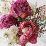 芍薬とおすすめドライフラワーのセット