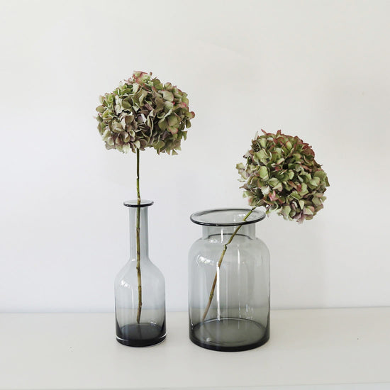 ［ドライフラワー］紫陽花 アルペングローアンティーク ２本セット