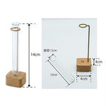 ［フラワーベース］異素材ミックスの一輪挿し