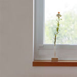 ［フラワーベース］異素材ミックスの一輪挿し