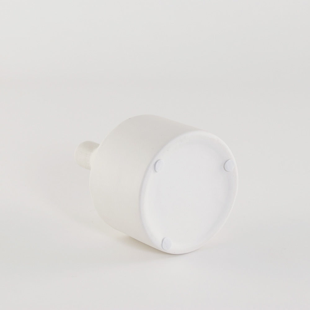 ［フラワーベース］マットな質感のポーセリンベース チムニー