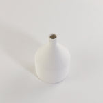 ［フラワーベース］マットな質感のポーセリンベース チムニー