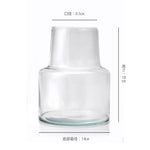 ［フラワーベース］口が広くて活けやすい、リューズガラスの花びん（ロケート）