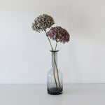 ［フラワーベース］レウナ ガラスベース スリム グレー