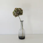 ［フラワーベース］レウナ ガラスベース スリム グレー
