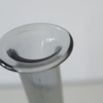 ［フラワーベース］レウナ ガラスベース スリム グレー