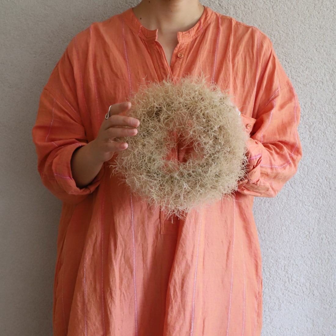 ひかりのおと＞スモークツリーのリース 商品ページ - 土と風の植物園