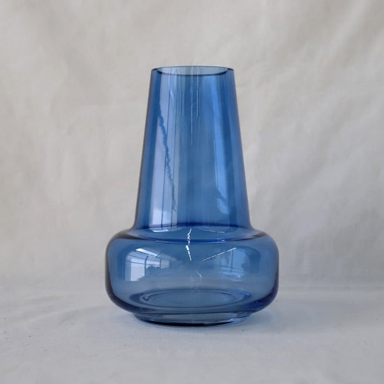 ［フラワーベース］ビッグガラスベース ブルー